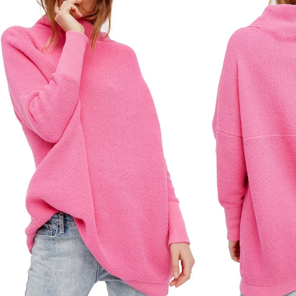Free People Ottoman Slouchy Tunic Sweater Sz Small